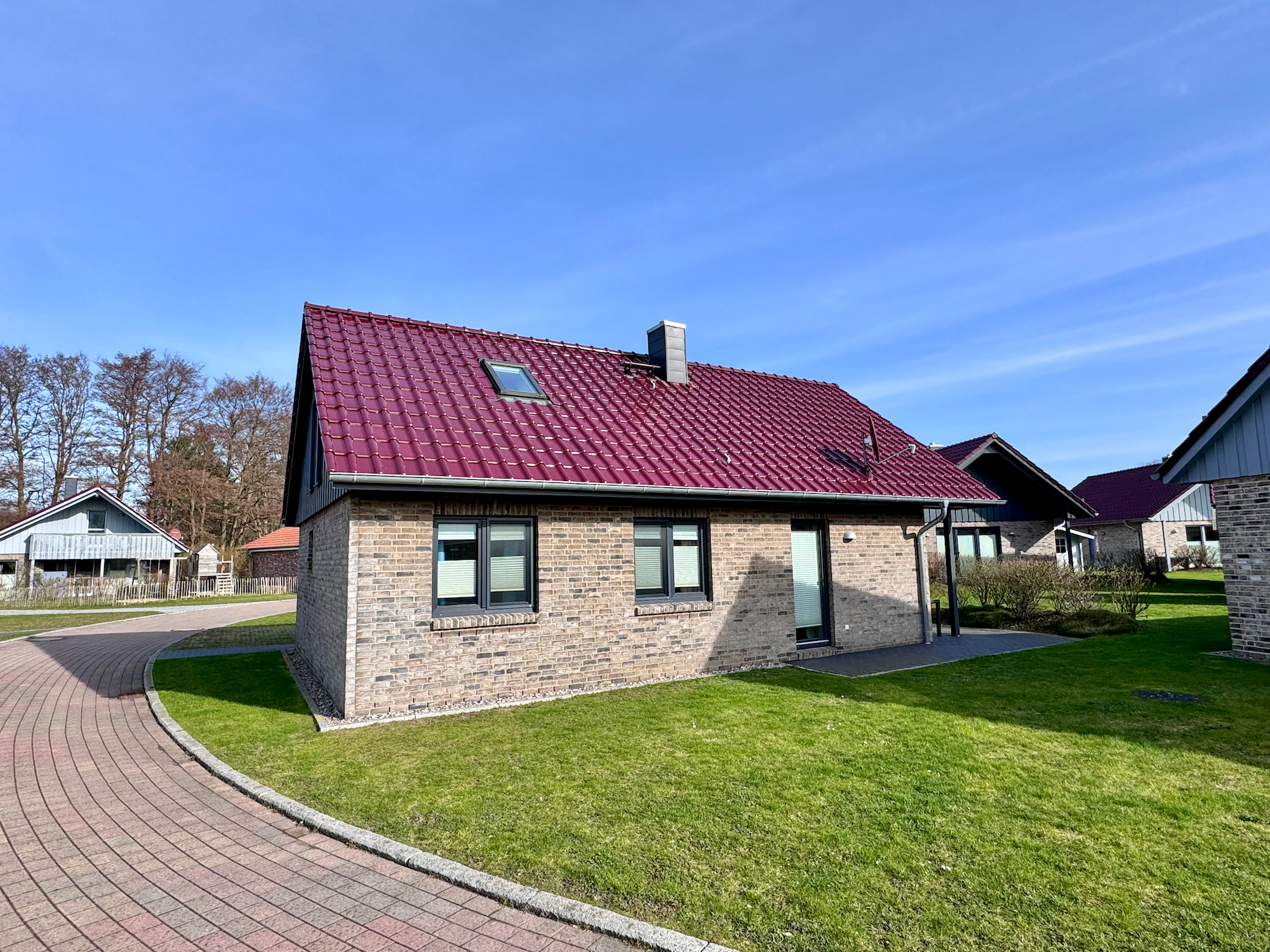 Hausansicht Straße
